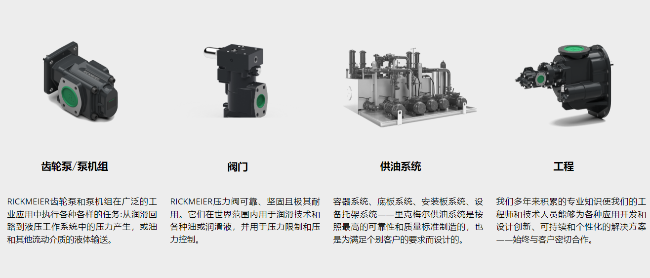 德國 RICKMEIER 公司：專注液壓潤滑設備